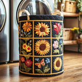 סל כביסה מרופד - חמנייה
