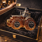 קנקן ויסקי בצורת טרקטור במארז מתנה – תמונה 2